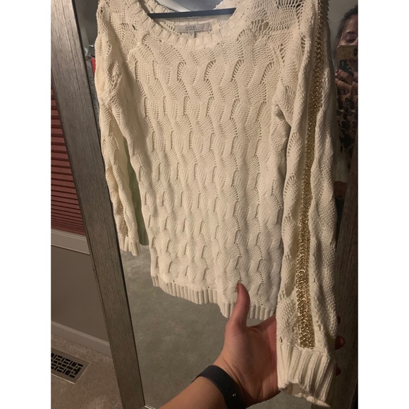 White knit top - Picture 2 of 3